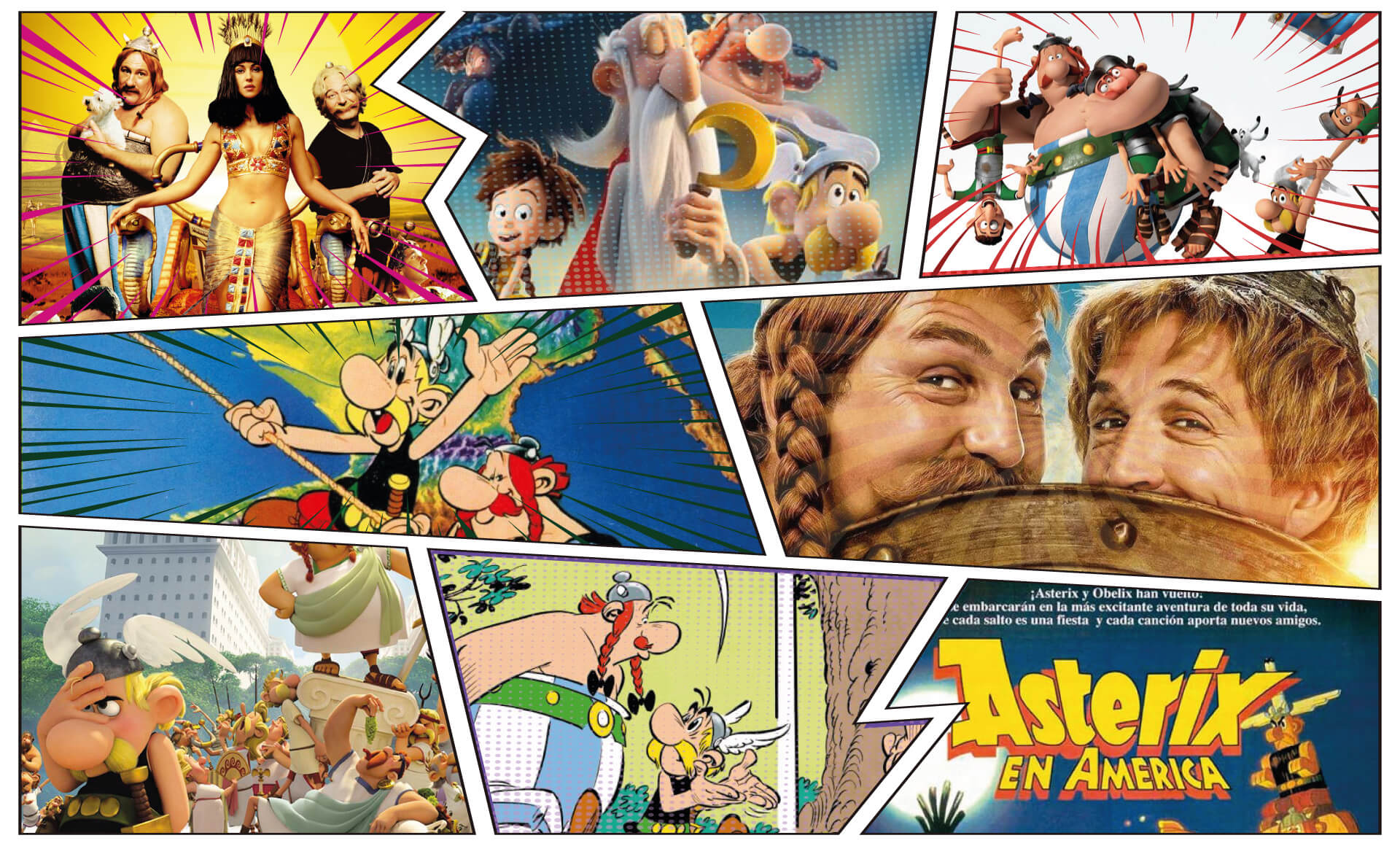 Asterix y obelix origen y películas