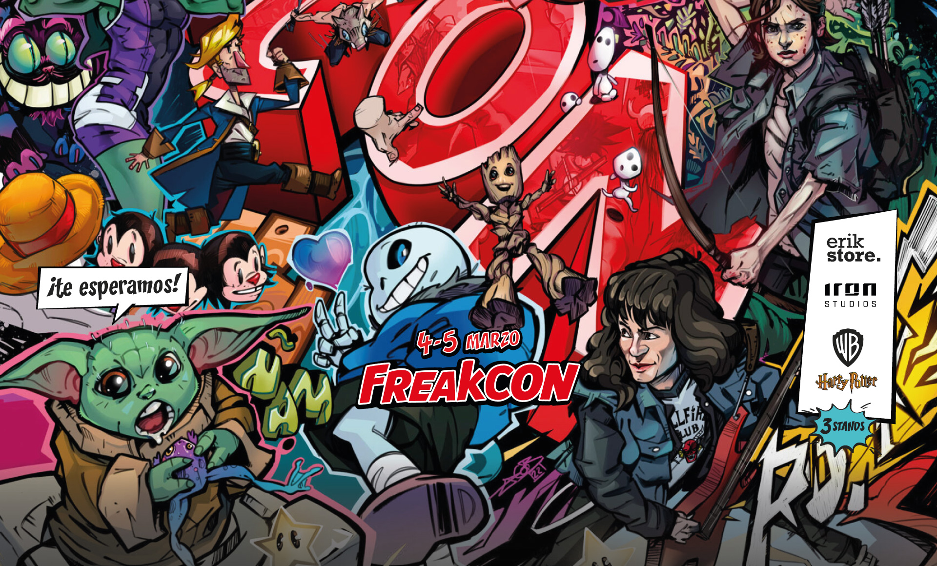 erikstore freakcon malaga 2023