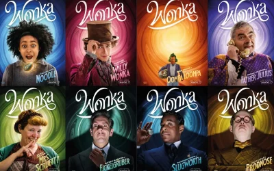 Todos los personajes que aparecen en la película Wonka