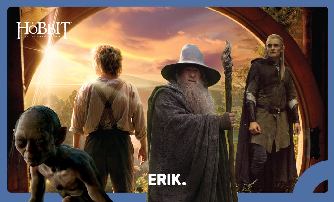 Los personajes de El Hobbit